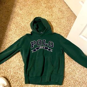 Polo hoodie barely worn